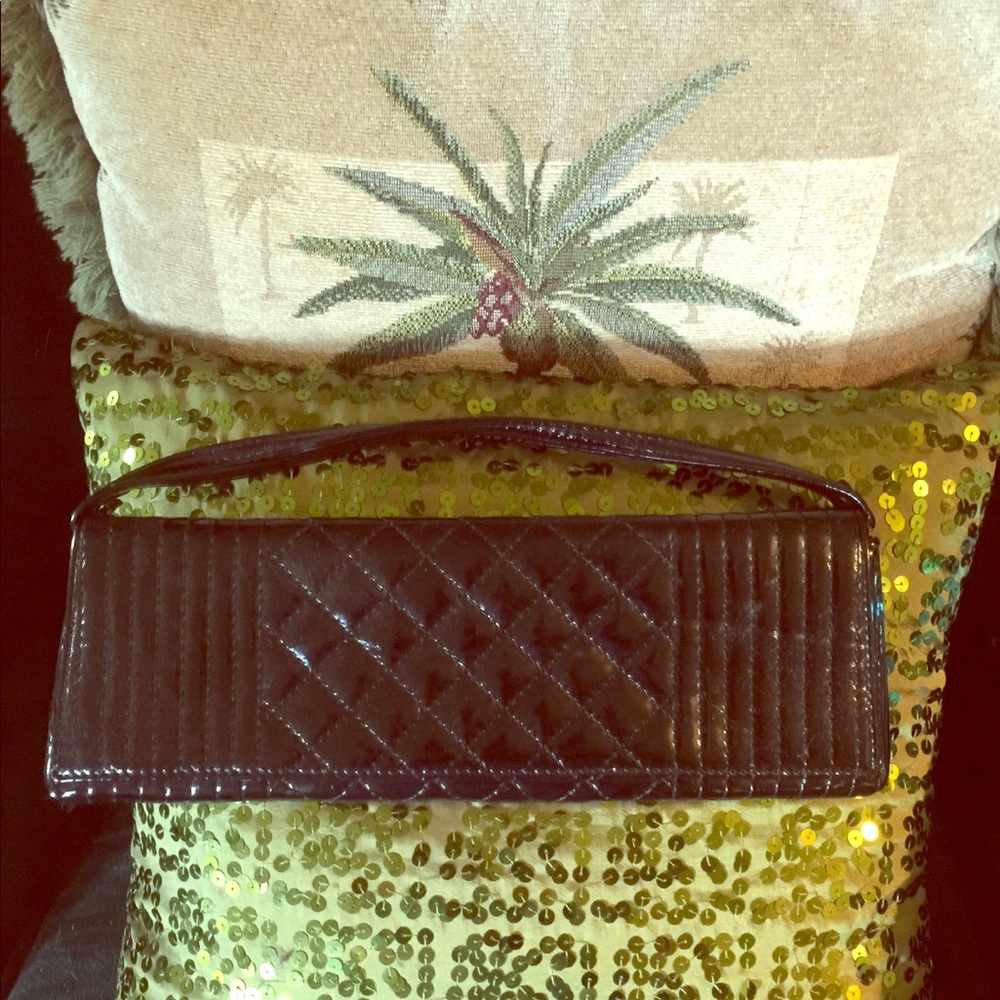 Patent Leather Clutch